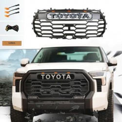 2022 TOYOTA TUNDRA TRD STYLE GRILLE REPLACEMENT WITH LED AMBER LIGHTS