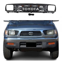 1995-1997 TOYOTA TACOMA TRD STYLE GRILLE WITH AMBER DRL LIGHTS AND LOGO