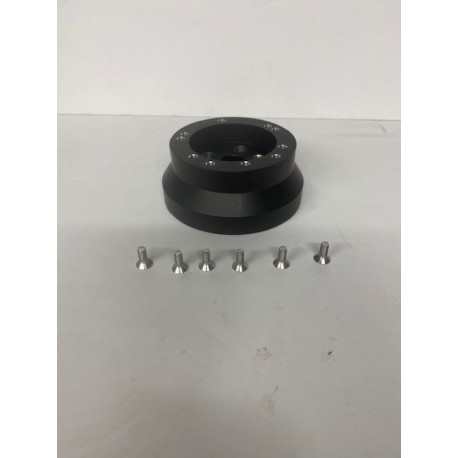 BILLET BLACK ADAPTOR 1PC CHEVY GMC 1973-1994 P/U CAR