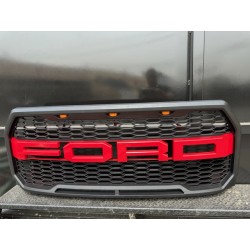 2015-2017 FORD F150 GRILLE WITH CUSTOM RED LETTERS