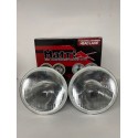 Universal 7"round  conversion Oem style glass headlights pair