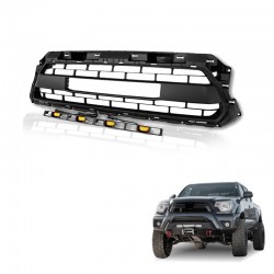 2012-2015 TOYOTA TACOMA TRD STYLE GRILLE SHELL WITH LEDS
