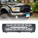 FITS TOYOTA TACOMA 1997-2000 TRD STYLE GRILLE WITH LOGO AND LED AMBER DRL LIGHTS