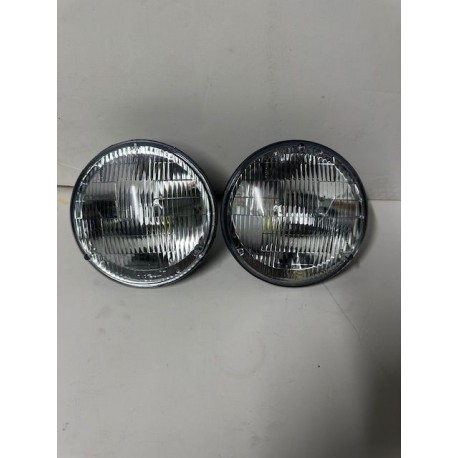 LED OE STYLE GLASS CONVERSION 7" ROUND HEADLIGHTS PAIR