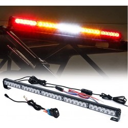 36"LED CHASE BAR RED AMBER WHITE WITH WIRING KIT