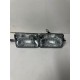 LED OE STYLE 4X6 GLASS CONVERSION HEADLIGHTS SQUARE PAIR HIGH LOW BEAM