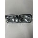 UNIVERSAL 7X6 OE GLASS LED HIGH LOW CONVERSION HEADLIGHTS 45/65 W PAIR