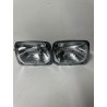 UNIVERSAL 7X6 OE GLASS LED HIGH LOW CONVERSION HEADLIGHTS 45/65 W PAIR