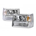 Diamond Headlamps 1993 - 1998 Jeep Cherokee