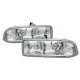 Diamond Chrome Headlamps 1998 - 2004 Chevy S-10