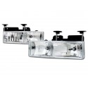 Diamond Headlamps Chevy 1988 - 1998 C-10 P/U Suburban /Tahoe /GMC Yukon Chrome Clear