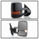 New 2015 style Chevy Silverado 2007-2013 black Towing Mirrors Power heated with led turn signals and led white reverse lights
