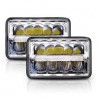 Universal 4x6 Led DRL Headlights Pair