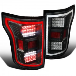 2015-2017 Ford F 150 Black led taillights