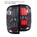2014-2017 Chevy Silverado 1500/2500 Led smoke  Taillights