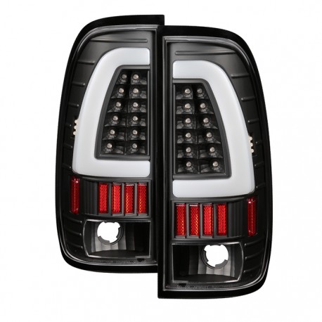 1997-2003 ford f150 led c bar halo 99-07 f250/350/450 taillights