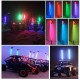 LED Whip antenna RGB Multi Colors 49"Remote Control