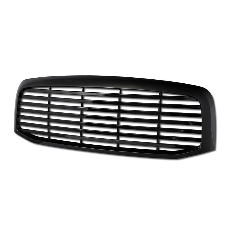 Dodge Ram 20062008 1500 2500 glossy Black Abs horizontal Grille