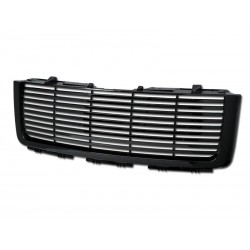2007-2013 GMC Sierra 1500 black horizontal grille shell replacement