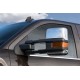 2015 Style chevy silverado 2014-2018 power heated towing mirrors with leds smoke turn signals and white reverse lights