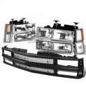 Chevy C-10 1994-1998 Tahoe Suburban Headlight and Grille conversion