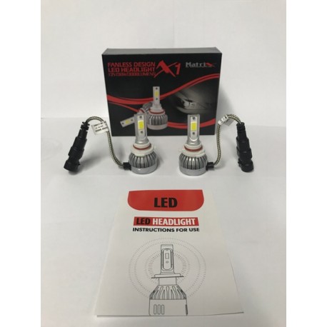 LED HEADLIGHT BULBS H-1 LOW BEAM 30/ WATTS 6000K COLOR 3000 LUMENS