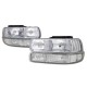 1999-2002 CHEVY SILVERADO TAHOE CHROME HEADLIGHTS COMBO