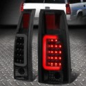 Chevy 1988-1998 p/u tahoe suburban C bar taillights black smoke