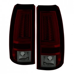 Red smoke Taillights led C bar 2003-2006 Chevy Silverado 1500/2500/3500