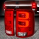 Ford F150 2004-2008 Led 2 c bar red clear taillights