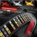 Led 60" 3RD BRAKE LIGHTS TRIPLE ROW TAILGATE LIGHT WITH REVERSE WHITE AND AMBER TURN SIGNALS