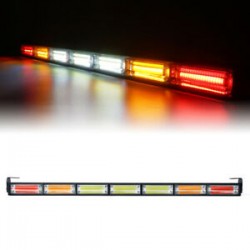 LED COBB 30"CHASE LIGHTS RED AMBER WHITE WITH STROBE MODUAL
