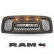 2009-2012 dodge ram 1500 replacement rebel style grille with led lights