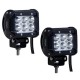 Cree 18 Watts 2X3 Led Pair Work Lights 6 Leds 1260 Lumens