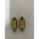 LED DOME LIGHTS 42MM 6500K CANBUS 24 SMDS INTERIOR LIGHTING PAIR