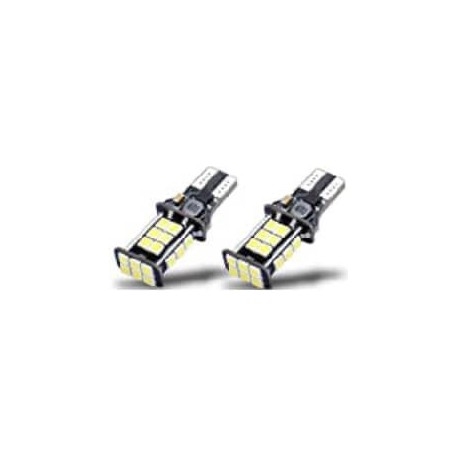 LED T-15 BULBS HIGH POWER 24 SMD CHIPS 6500K