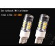 LED 7443/7440  SWITCHBACK WHITE AMBER  BULBS HIGH POWER PAIR 33 LEDS