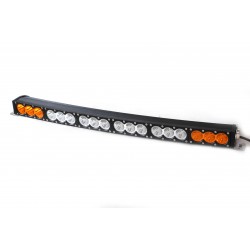 LED 43"CURVE AMBER WHITE C6 STYLE 240 WATTS COMBO SPOT FLOOD LIGHT BAR 21600 LUMENS