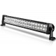 22.5" 120 Watts Cree Led Double Row Light Bar 40 Leds 6000K 8400 Lumens Combo Spot/Flood 12V