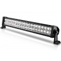 22.5" 120 Watts Cree Led Double Row Light Bar 40 Leds 6000K 8400 Lumens Combo Spot /Flood 12V