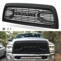 2010-2018 dodge ram 2500/3500/4500 big horn style grille with logo black