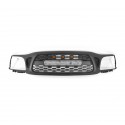 2001-2004 toyota tacoma grille with logo and led amber drl lights