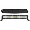 22.5" Cree Led Curved Double Row 40 Led Light Bars 8400 Lumens 6000K Combo Spot /Flood