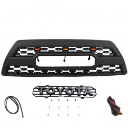 TOYOTA 4RUNNER 2002-2005 TRD STYLE GRILLE REPLACEMENT WITH LED LIGHTS